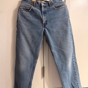 Men’s Levi’s 550 Vintage Blue Denim Jeans 34x30